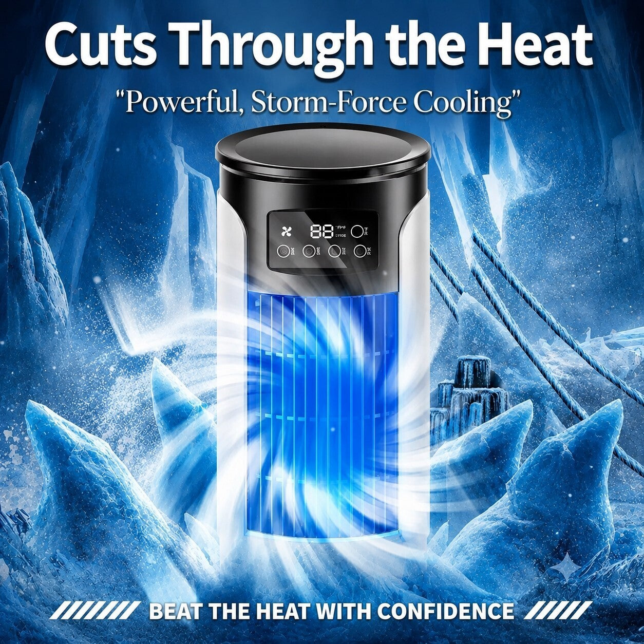 ALASKAFLOW Evaporative Air Cooler with 6 Speeds