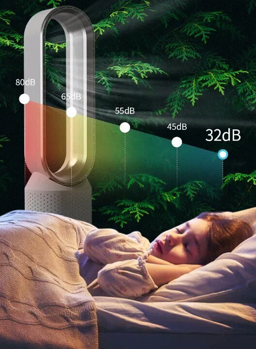 ARCTIC AIR Bladeless Quiet Tower Fan