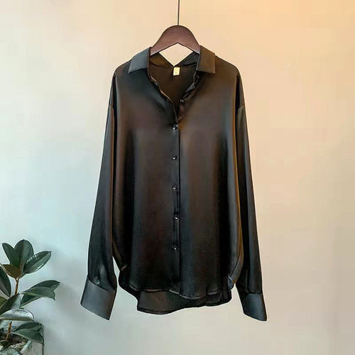 Ashley Monroe Silky Long Sleeve Shirt