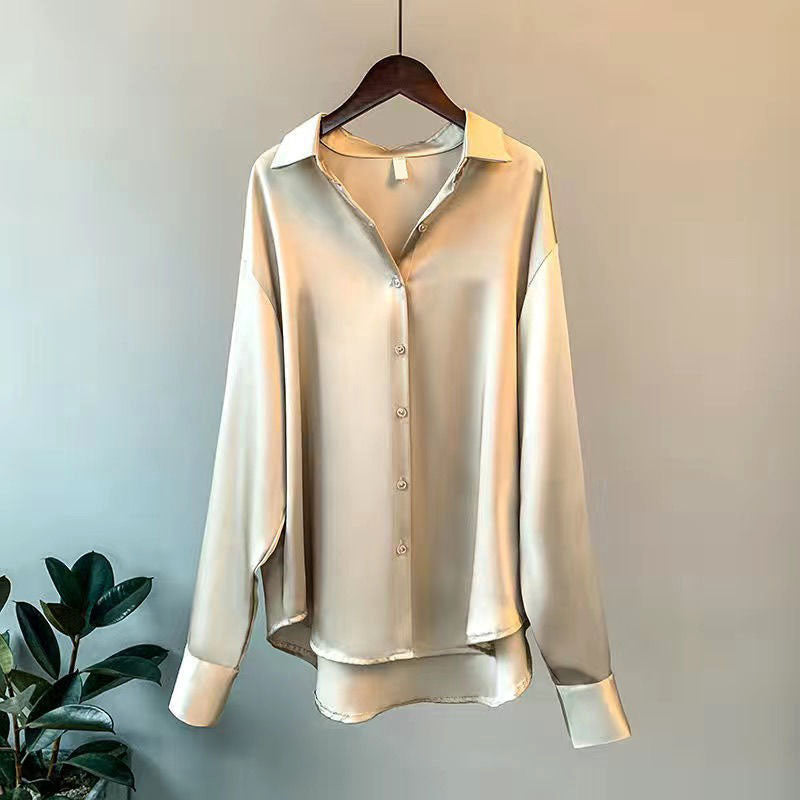 Ashley Monroe Silky Long Sleeve Shirt