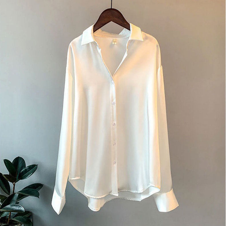 Ashley Monroe Silky Long Sleeve Shirt