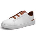 Austin - Men's Elastic Lace Leather Everyday Sneakers