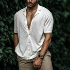 Bradley - Men's Short Sleeve Textured Shirt
