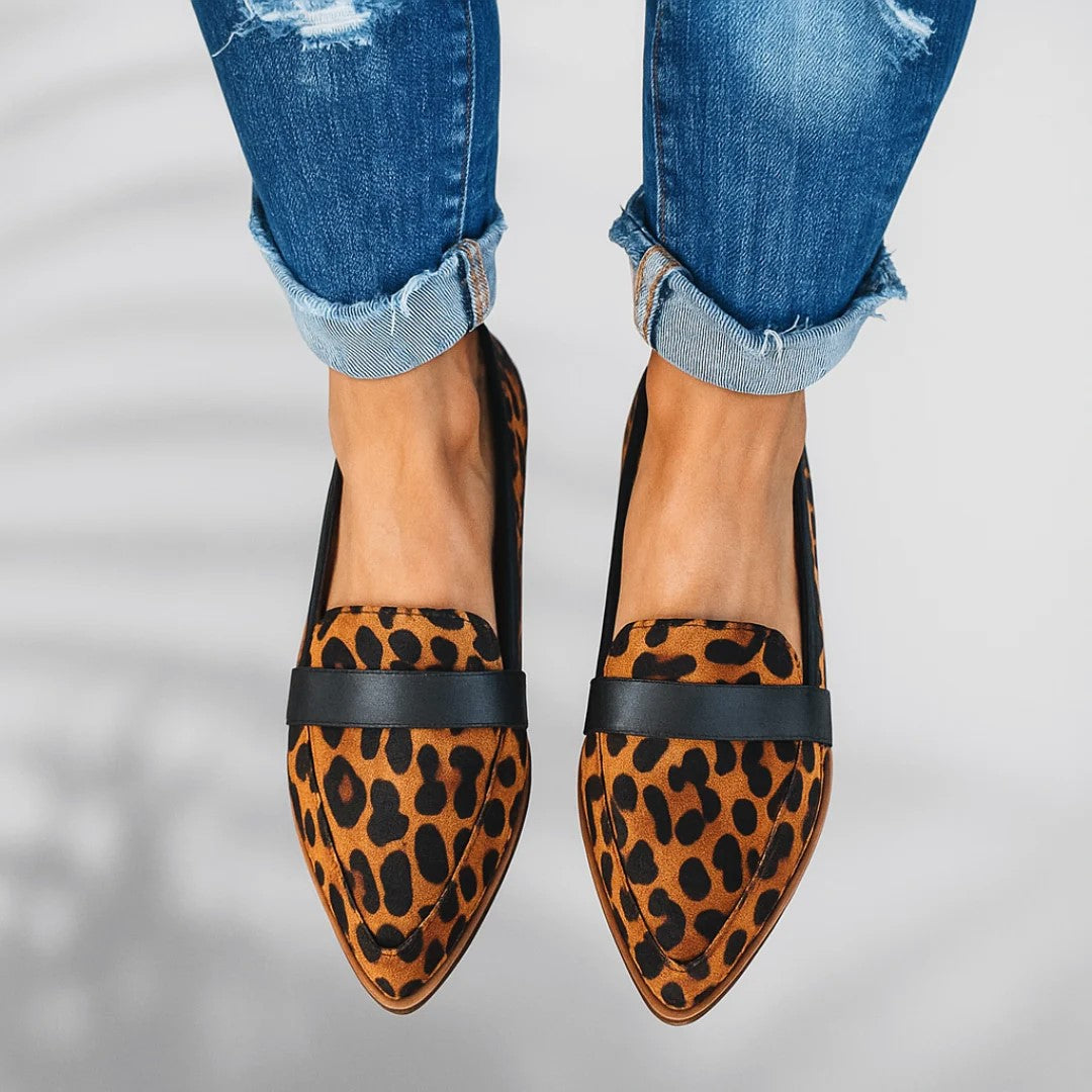 Brianna - Women's Pointed Toe Slip-On Loafers