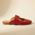 Brielle - Women's Genuine Leather Mule Flats