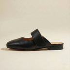 Brielle - Women's Genuine Leather Mule Flats