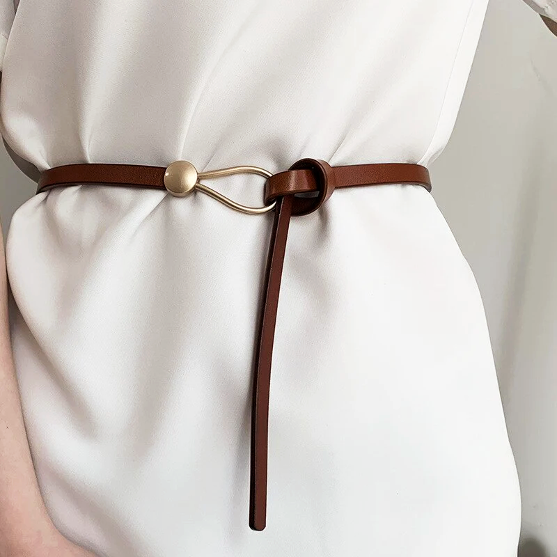 Chloe - Women’s Thin Adjustable Waist Belt