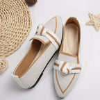 Donna - Women’s Knit Loafers with Knot Detail