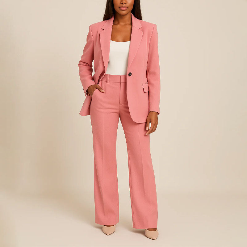 Erin - Women's Tailored Pant Suit Set
