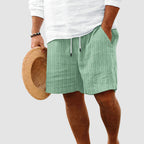 Ethan Alaric Summer Elastic Waist Shorts