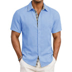 Ethan Cole Plaid Collared Shirt