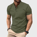Ethan Cole Short Sleeve Henley Shirt
