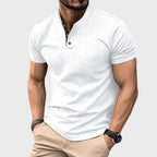 Ethan Cole Short Sleeve Henley Shirt