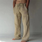 Frank - Men’s Wide-Leg Drawstring Pants with Relaxed Fit