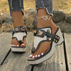 Isabella - Women's Casual Platform Flip-Flop Sandals
