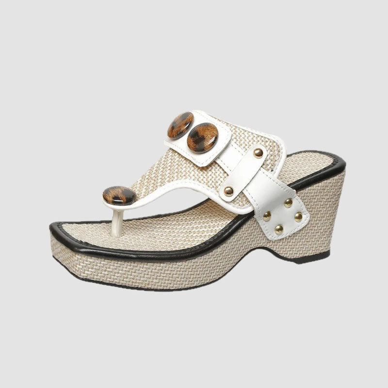 Isabella - Women's Casual Platform Flip-Flop Sandals