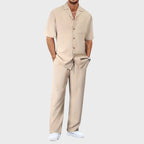 Jake Ross Button-Up Trousers Set