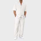 Jake Ross Button-Up Trousers Set