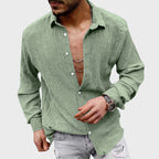 Jake Ross Casual Textured Button Shirt
