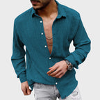 Jake Ross Casual Textured Button Shirt