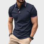 Jake Ross Classic Striped Polo Shirt
