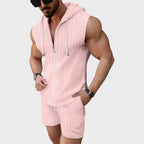 Jake Ross Zip Front Hooded Set