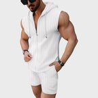 Jake Ross Zip Front Hooded Set