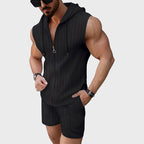 Jake Ross Zip Front Hooded Set