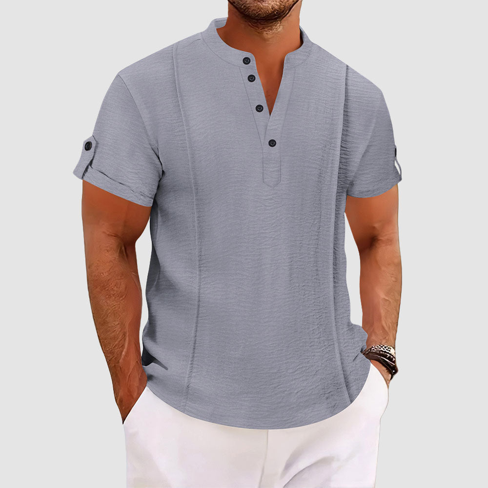 Jason Reid Everyday Henley Button Shirt