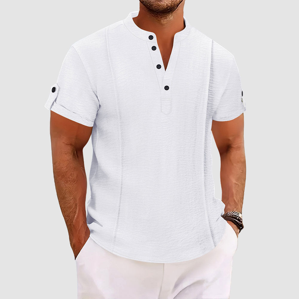 Jason Reid Everyday Henley Button Shirt