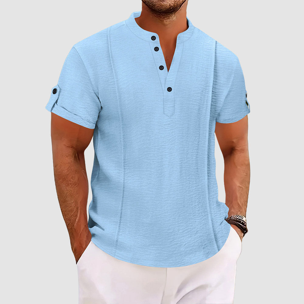 Jason Reid Everyday Henley Button Shirt