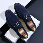 Jason Reid Metal Accent Slip-On Loafers