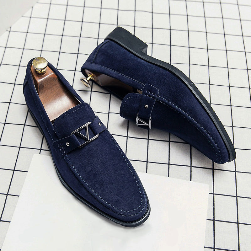Jason Reid Metal Accent Slip-On Loafers