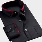 Jason Reid Structured Collar Dress Shirt