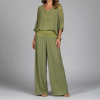 Jennifer - Women’s Two-Piece Chiffon Set