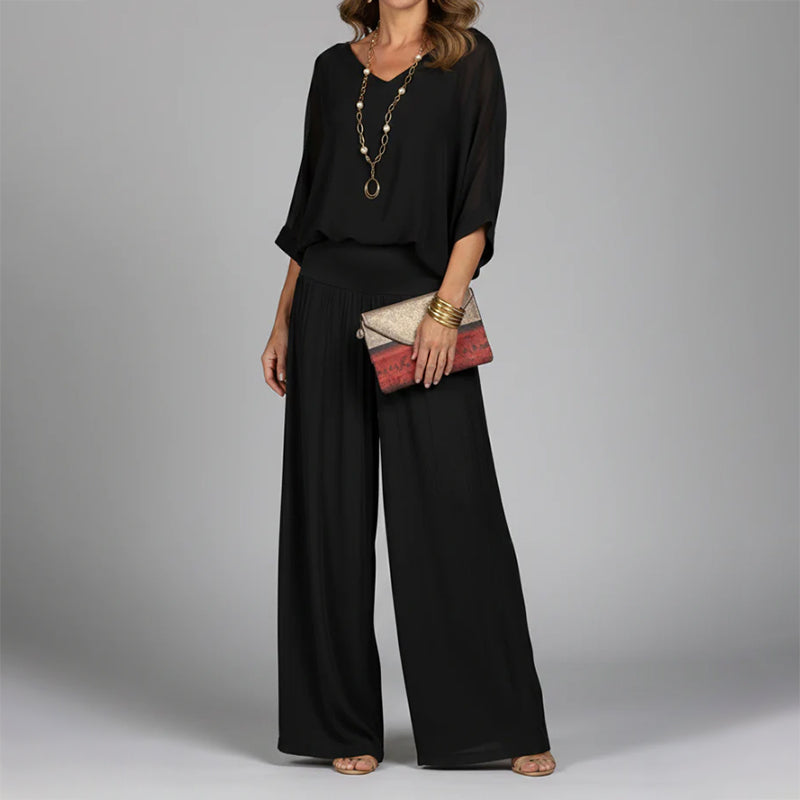 Jennifer - Women’s Two-Piece Chiffon Set