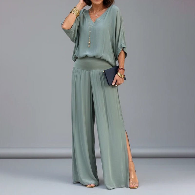 Jennifer - Women’s Two-Piece Chiffon Set