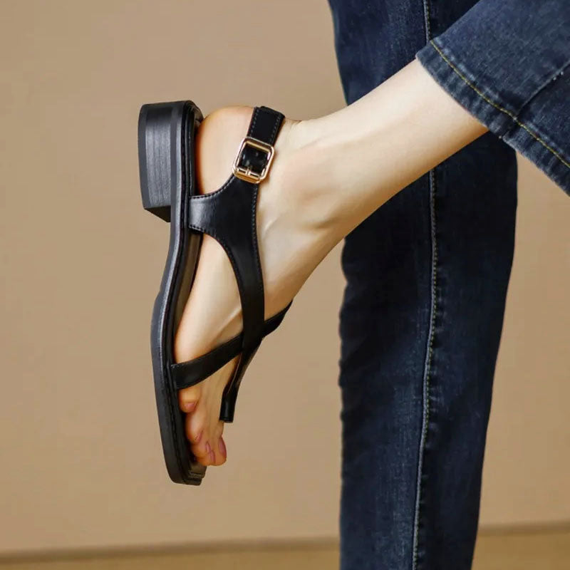 Kelsey - Women's Square Toe Strap Sandals