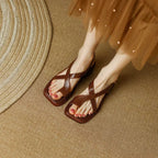 Kelsey - Women's Square Toe Strap Sandals