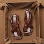 Kelsey - Women's Square Toe Strap Sandals