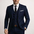 Lawrence - Men's Three-Piece Slim Fit Suit