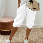 Lindsey - Women's Casual Shorts with Elastic Waistband