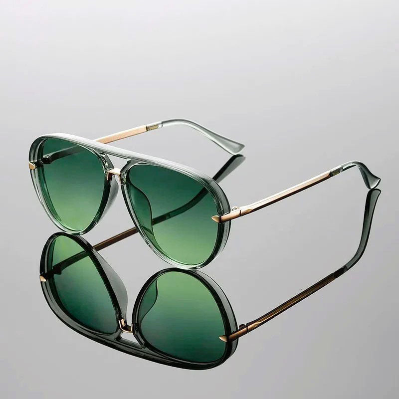 Lucent Edge Modern Aviator Style Sunglasses