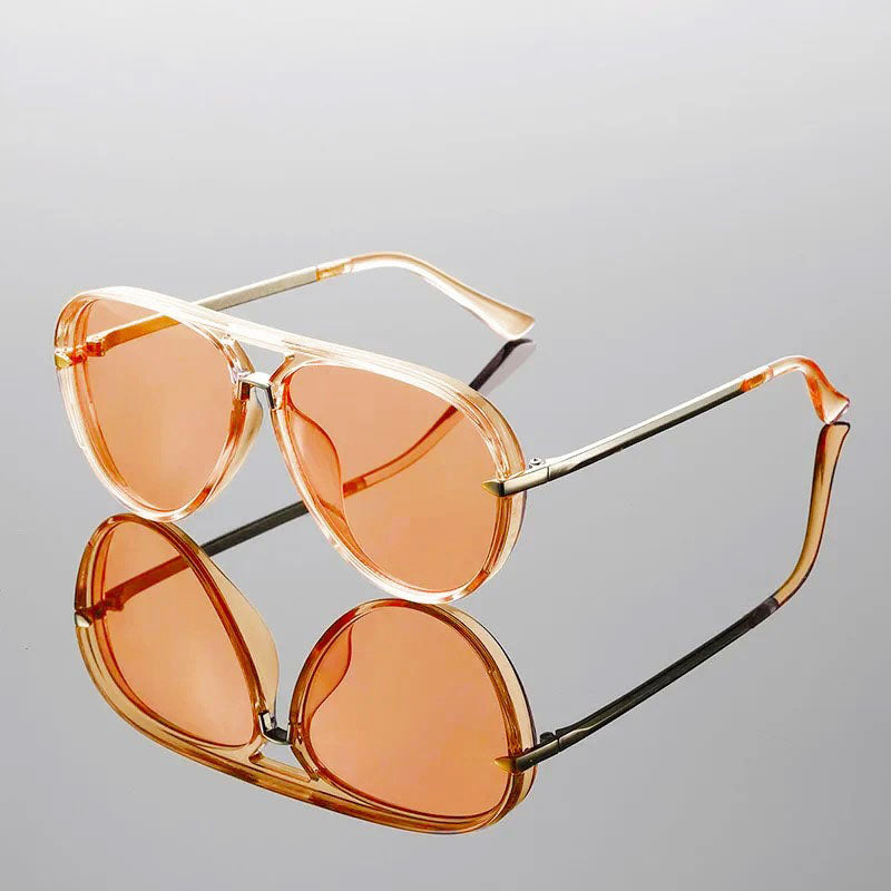 Lucent Edge Modern Aviator Style Sunglasses