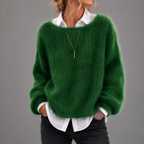 Maeve - Women's Ribbed-Knit Pullover Sweater