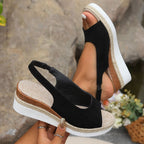 Margot - Women's Slingback Platform Sandals