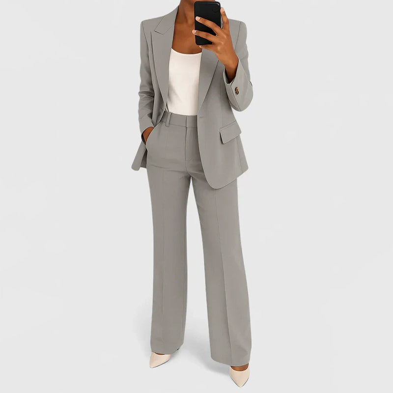 Miranda - Women’s Two-Piece Blazer Suit Set