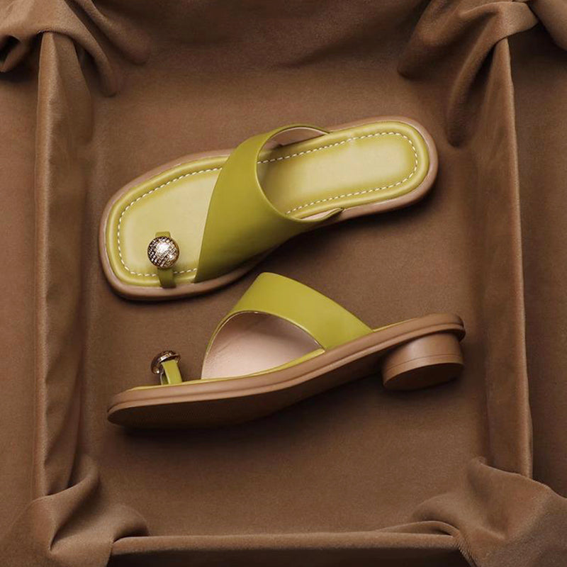 Olivia - Women's Casual Toe Ring Flat Sandals