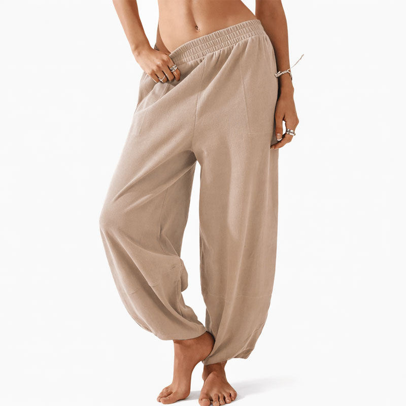 Paula - Women’s Loose Fit Drop Crotch Pants