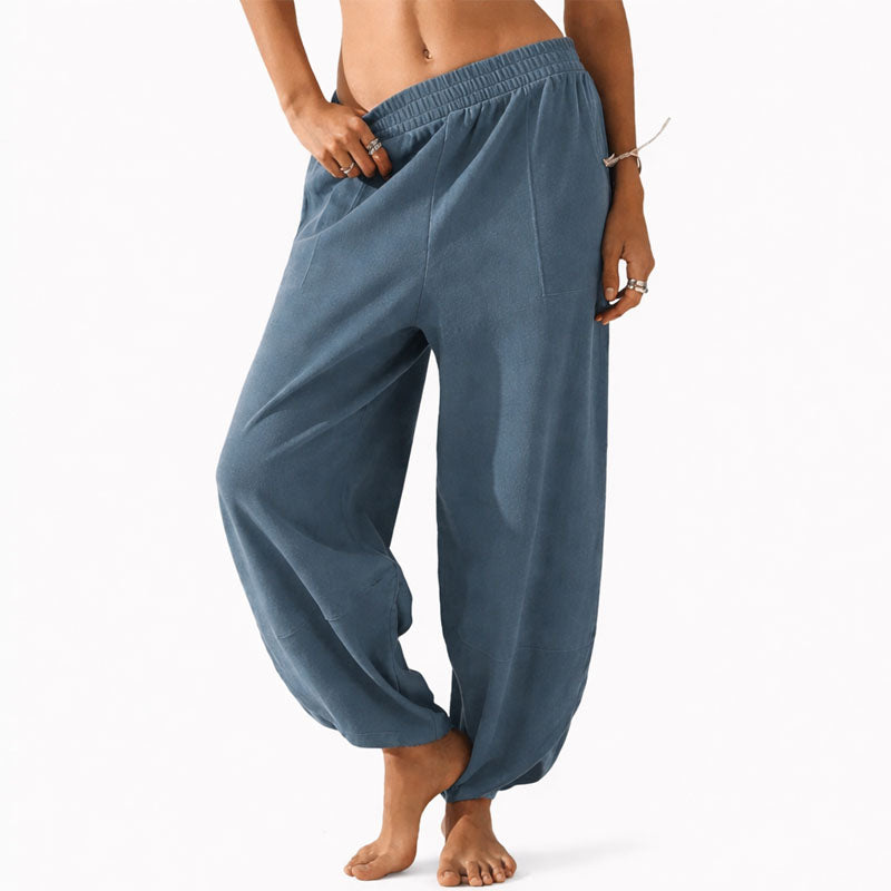 Paula - Women’s Loose Fit Drop Crotch Pants